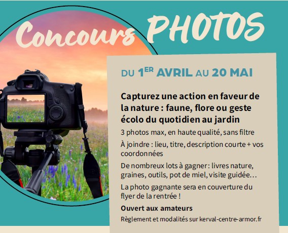 Concours photo  ”Biodiversité en action” 